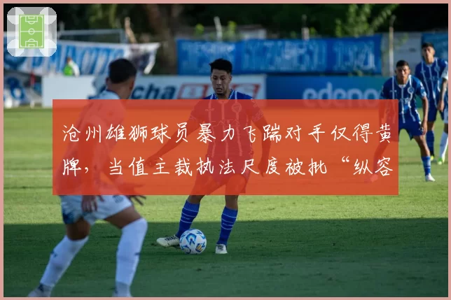 沧州雄狮球员暴力飞踹对手仅得黄牌,当值主裁执法尺度被批“纵容暴力”?